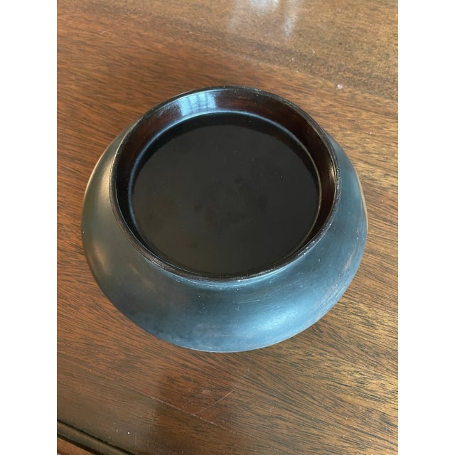 Japanese Antique 18th Century Japanese Edo Red Lacquer Negoro Dish For Sale - Image 3 of 5