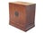 Retrieved from Shanxi Province, this 19th century refined cabinet is crafted from solid elm wood. The rectangular body is...