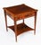 Wood Vintage Occasional Tables in Flame Mahogany, Set of 2 For Sale - Image 7 of 18