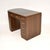 1930s Art Deco Figured Walnut and Leather Top Desk, 1930s For Sale - Image 5 of 16