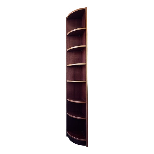 1970s Danish Modern Corner Shelving For Sale