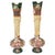 Beige Pair of Japanese Imperial Meiji Period Porcelain Vases For Sale - Image 8 of 9