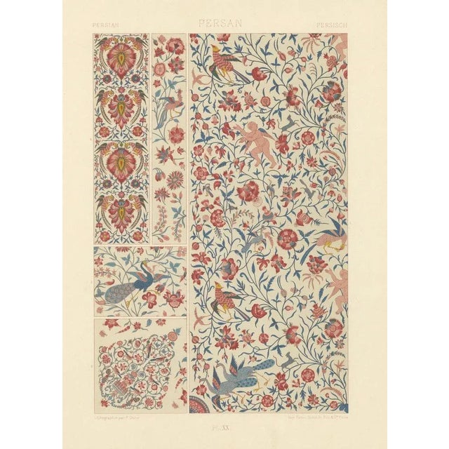 Paper Durin after Albert Racinet, XX of L’Ornement Polychrome, 1869, Paper For Sale - Image 7 of 10