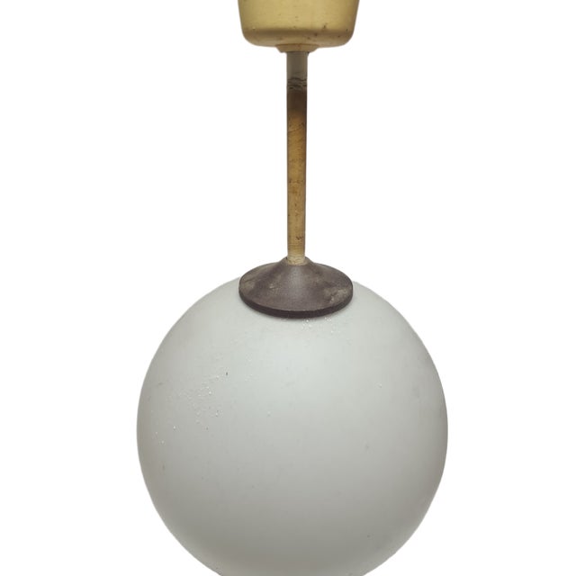 Postmodern Vintage Communist Pendant Lamp, Poland, 1970s For Sale - Image 3 of 9