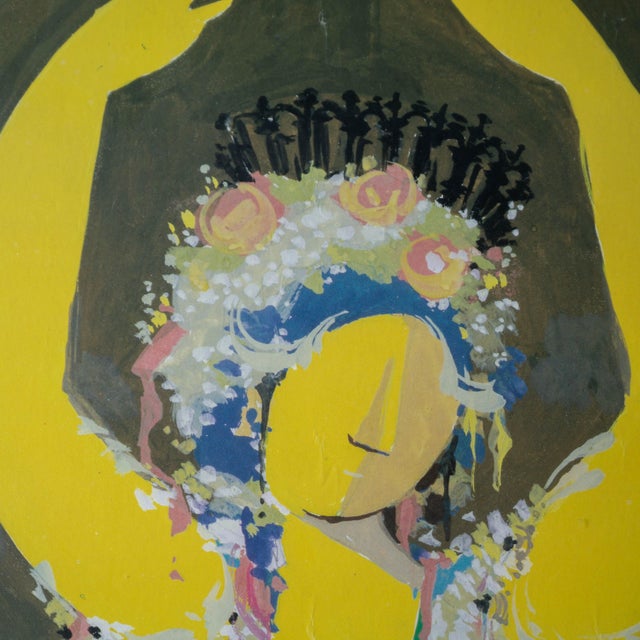 Printmaking Materials Bjørn Wiinblad Royal Danish Ballet Poster, Signed, 1988 For Sale - Image 7 of 9