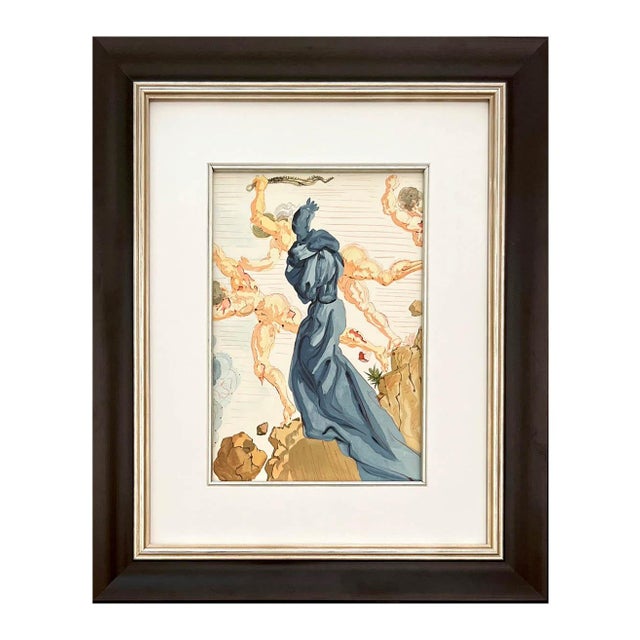 Artist: Salvador Dali Country: Spain Title: The hard margin -Hell 15 Medium: Original Woodcut Marks: Not signed, not...