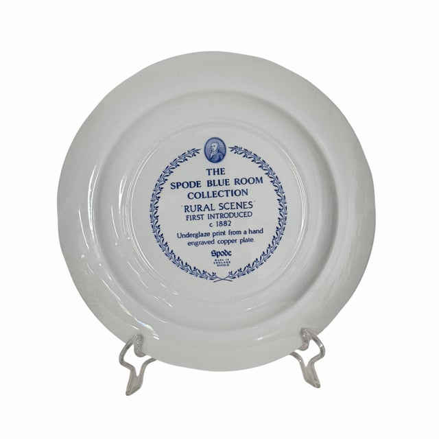 Offering this set of 14 Spode Blue Room Collection “Rural Scenes” pattern dinner plates.. Measures 10.5” diameter. No...