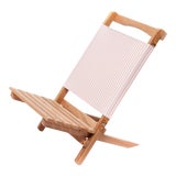 Image of 2 Piece Outdoor Chair - Lauren's Pink Stripe For Sale