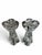 Mid-Century Modern Vintage Baccarat France "Diomede" Clover Crystal Candlesticks - A Pair For Sale - Image 3 of 5