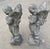 Sculpture Materials Vintage Aged Concrete Angels - A Pair For Sale - Image 7 of 9