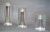 Mid-Century Modern Mid-Century Modern Lucite Round Candle Holders, Set of 3 For Sale - Image 3 of 12