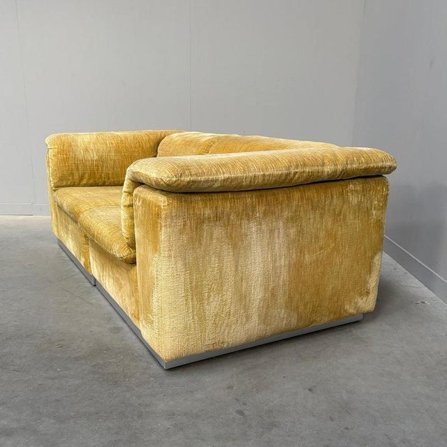 Metal Vintage Upholstery Sofa from Kill International, 1970s For Sale - Image 7 of 18