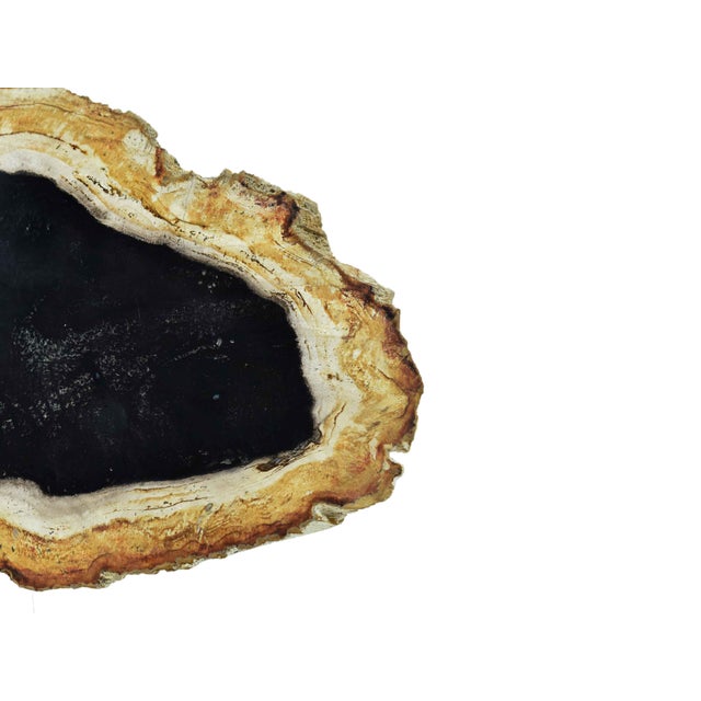 Late 20th Century Solid Stone Slab Serving Cheese Charcuterie Board Decorative Board For Sale - Image 6 of 8