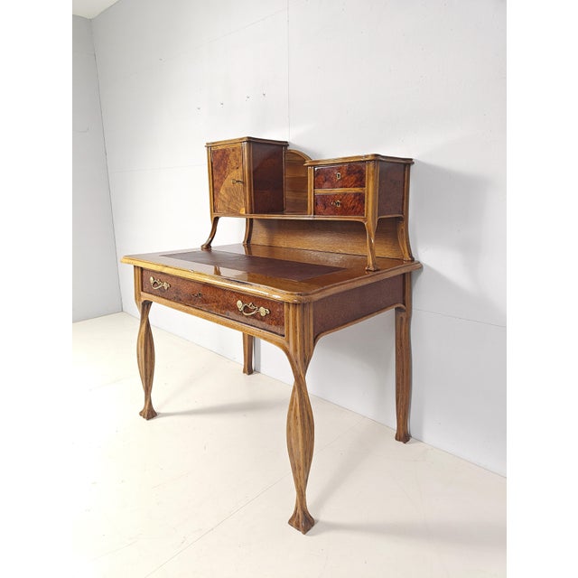 French Art Nouveau Desk by Louis Majorelle, 1890s For Sale - Image 4 of 12