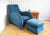 Set of Art Deco Style Loge Lounge Chair and Ottoman by Gerard van den Berg for Montis, 1980s For Sale - Image 12 of 18