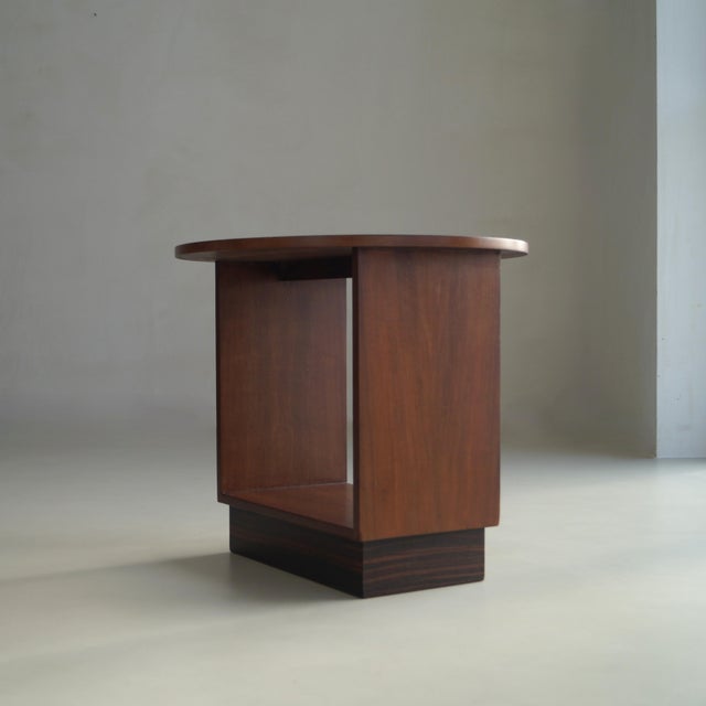 Dutch Art Deco Haagse School Modernist Side or Coffee Table Table, 1920s For Sale - Image 14 of 18
