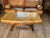 Italian Vintage Italian Provincial Yellow Onyx Top Coffee Table With Carved Wood Base For Sale - Image 3 of 8