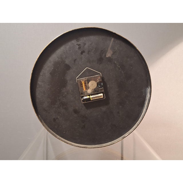 Vintage Mosaic Wall Clock, 1960s For Sale - Image 4 of 5