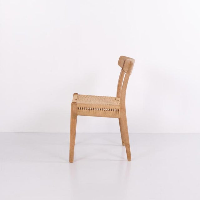Model ch23 dining chairs designed by hans j. Wegner and manufactured by carl hansen & søn in the 1960s. These early...