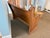 Sienna Tiger Oak Antique Carved Church Bench Pew Seating For Sale - Image 8 of 9
