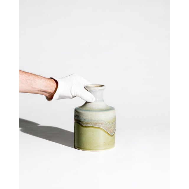 Ceramic Organic Drip Glaze Ceramic Vases by Barbara Stehr, Germany, 1980s, Set of 3 For Sale - Image 7 of 18