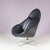 Swivel Easy Chair on Chrome Crossbase with Black Skai Seat by Rudolf Wolf for Rohé, Netherlands, 1960s For Sale - Image 4 of 12