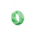 Modern Ladies Natural Green 20.30ct Jadeite Jade Band Ring, Size 5 For Sale - Image 3 of 7