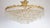 Brass and Lead Crystal Ten-Light Chandelier, 1970s, in Very Good conditions. Designed 1970 to 1979 I have official proof...