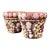 Vintage Shell Encrusted Terra Cotta Pots - A Pair For Sale