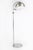 Silver Vintage Italian Aluminum and Acrylic Glass Floor Lamp, 1970s For Sale - Image 8 of 8