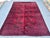Vintage Red Afghan Ersari Hand-Knotted Wool Rug - 7'1" X 10'1" For Sale - Image 4 of 11