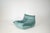 Togo Lounge Chair and Mint Velvet by Michel Ducaroy for Ligne Roset, 1973, Set of 2 For Sale - Image 10 of 18