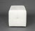 Animal Skin J. Robert Scott White Leather Upholstered Bench For Sale - Image 7 of 8