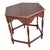 Traditional 1940s Vintage American Cherry Center Table Carved Traditional For Sale - Image 3 of 17