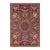 Mughal Art Inspired Pak-Persian Red/Brown Wool Rug - 9'1'' X 13'3'' For Sale