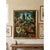 Vintage Smith Blanchard Folk Art Jungle Wildlife Framed Painting For Sale - Image 4 of 9