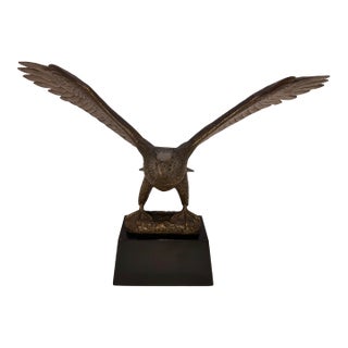 Gilroy Robert’s Bronze Statue of the Great American Eagle For Sale