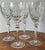 Rogaska Queen Crystal Water Goblets Set of 4 Cut Floral 9.25" Slovenia For Sale - Image 9 of 11