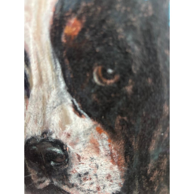 Portrait of English Setters, Signed Ole Larsen, 1949 For Sale In Philadelphia - Image 6 of 8