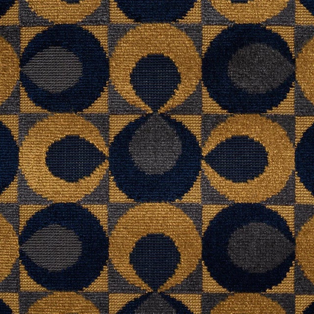 Modern Schumacher Eclipse Velvet Fabric in Bronze For Sale - Image 3 of 3