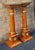 Pair Mahogany and Gilt Decorated Galleried Marble Top Pedestals by Francesco Meroni For Sale In Washington DC - Image 6 of 18