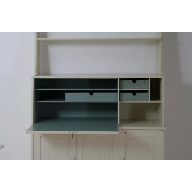 Library Secretary with Vardags Armchair by Carl Malmsten, Sweden, 1960s, Set of 2 For Sale - Image 6 of 18