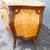 French Style Wood Inlaid Marble Top Bombe Sideboard For Sale In West Palm - Image 6 of 11