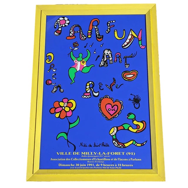Niki De Saint-Phalle, Perfumes, Original Serigraph, 1991 For Sale