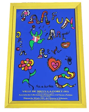 Niki De Saint-Phalle, Perfumes, Original Serigraph, 1991