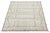Contemporary Modern Minimalist Moroccan Style Wool Rug – Handmade Geometric Linear Design For Sale - Image 3 of 10