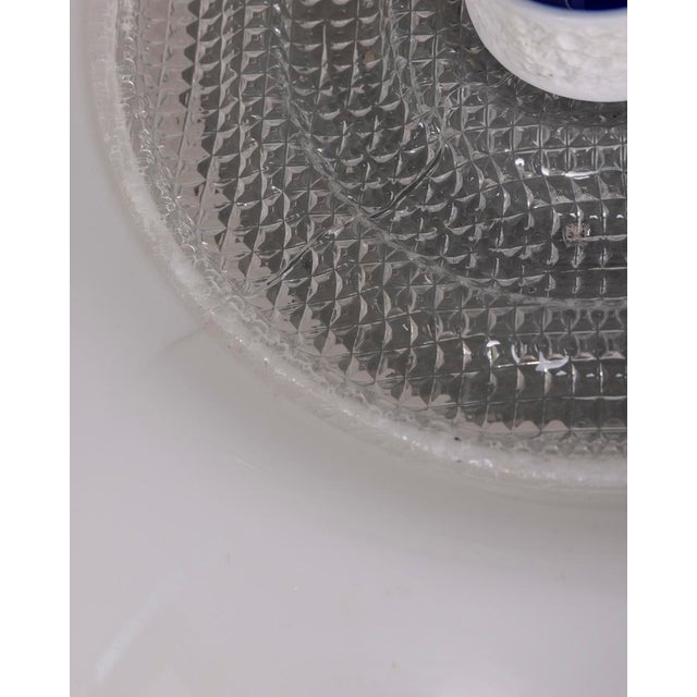 White Vintage Italian White Plastic Pendant, 1970s For Sale - Image 8 of 10