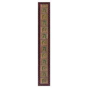 Antique English Needlepoint Runner Doris Leslie Blau