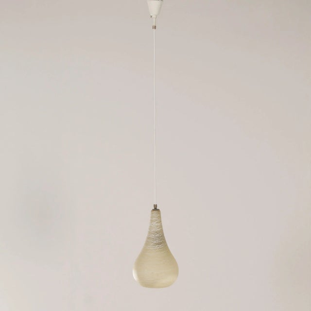 Satin Glass NB 99 E/00 Pendant Lamp from Philips, 1958 For Sale - Image 8 of 12