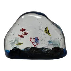 Large Murano Glass Aquarium
